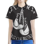 Victory King Of Boxing Print Women's Polo Shirt