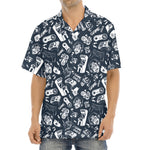 Video Game Devices Pattern Print Aloha Shirt