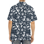Video Game Devices Pattern Print Aloha Shirt