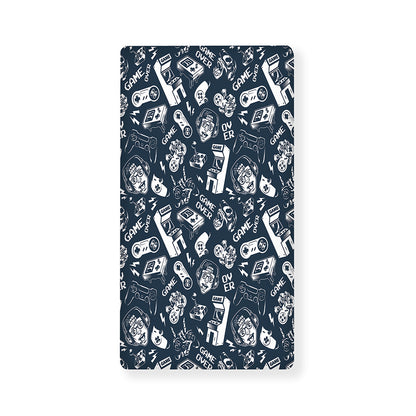 Video Game Devices Pattern Print Baby Crib Sheet