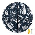 Video Game Devices Pattern Print Basketball