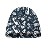 Video Game Devices Pattern Print Beanie