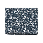 Video Game Devices Pattern Print Bifold Wallet