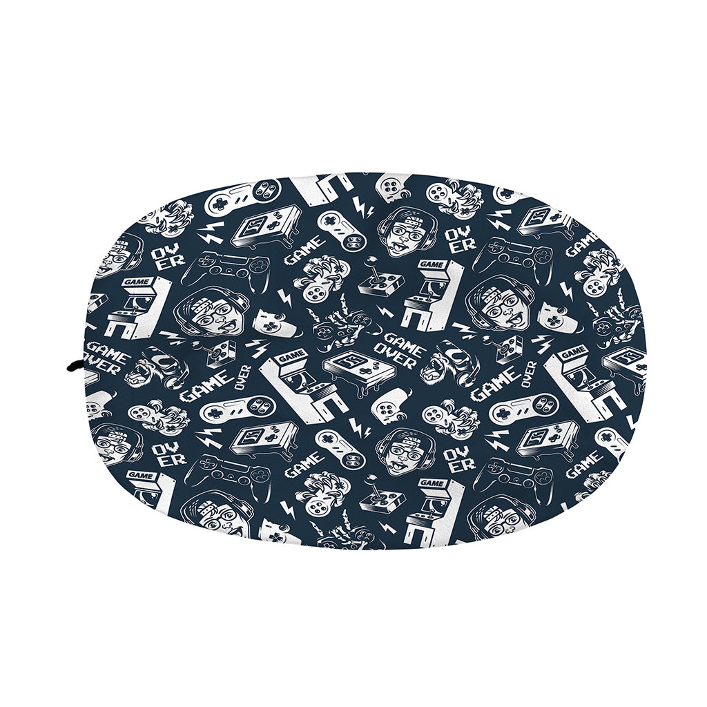 Video Game Devices Pattern Print Car Side Mirror Covers