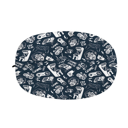 Video Game Devices Pattern Print Car Side Mirror Covers