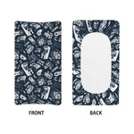 Video Game Devices Pattern Print Changing Pad Cover