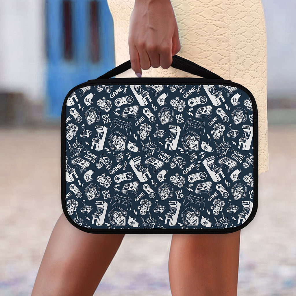 Video Game Devices Pattern Print Classic Bible Case