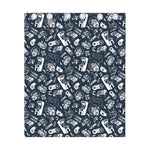 Video Game Devices Pattern Print Curtain
