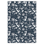 Video Game Devices Pattern Print Curtain