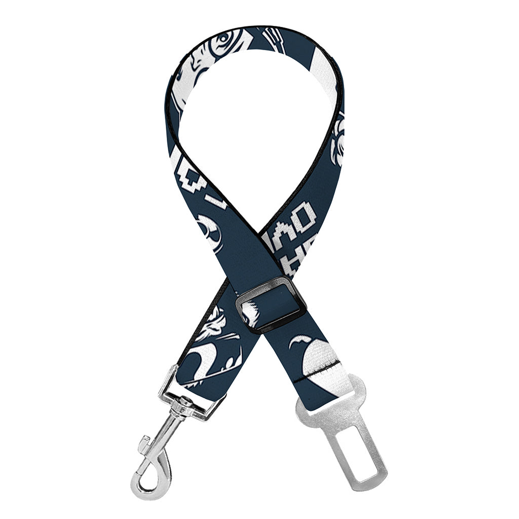 Video Game Devices Pattern Print Dog Seat Belt