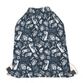 Video Game Devices Pattern Print Drawstring Bag