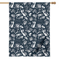 Video Game Devices Pattern Print House Flag