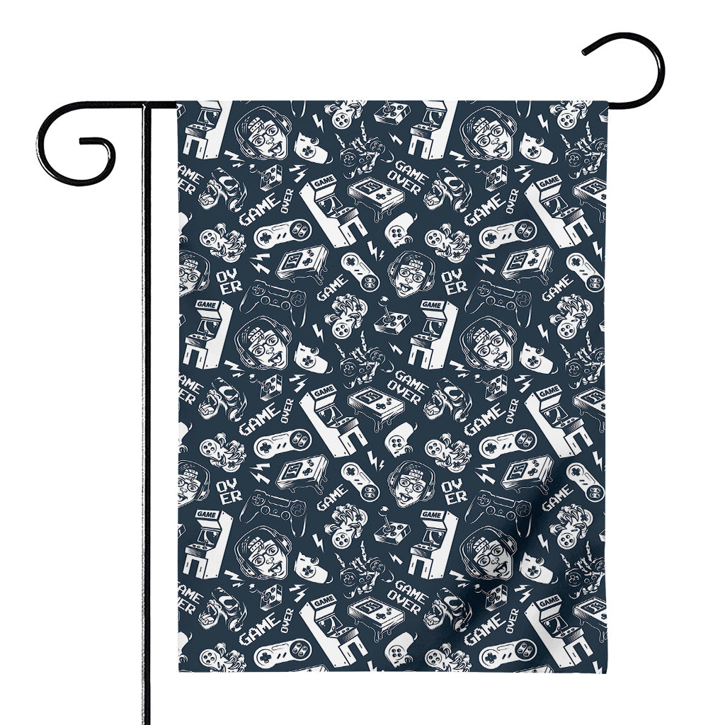 Video Game Devices Pattern Print House Flag