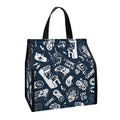 Video Game Devices Pattern Print Insulated Lunch Tote