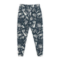 Video Game Devices Pattern Print Jogger Pants