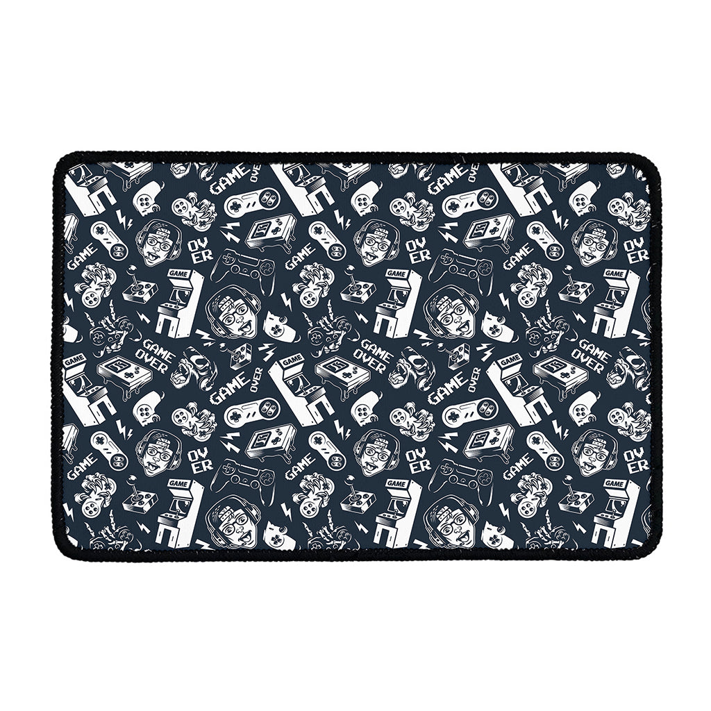 Video Game Devices Pattern Print Kitchen Mat
