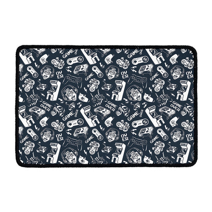 Video Game Devices Pattern Print Kitchen Mat