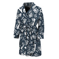 Video Game Devices Pattern Print Men's Bathrobe