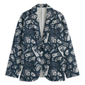 Video Game Devices Pattern Print Men's Blazer