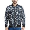 Video Game Devices Pattern Print Men's Bomber Jacket