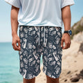 Video Game Devices Pattern Print Men's Cargo Shorts