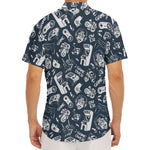 Video Game Devices Pattern Print Men's Deep V-Neck Shirt