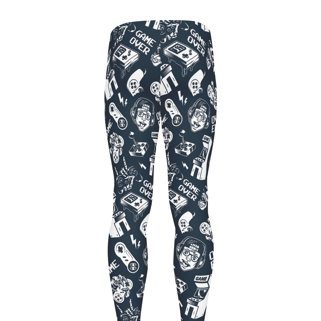 Video Game Devices Pattern Print Men's leggings