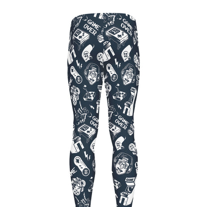 Video Game Devices Pattern Print Men's leggings