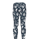Video Game Devices Pattern Print Men's leggings