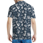 Video Game Devices Pattern Print Men's Polo Shirt