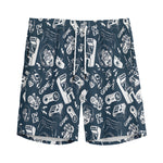 Video Game Devices Pattern Print Men's Sports Shorts