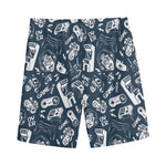 Video Game Devices Pattern Print Men's Sports Shorts
