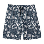 Video Game Devices Pattern Print Men's Swim Trunks