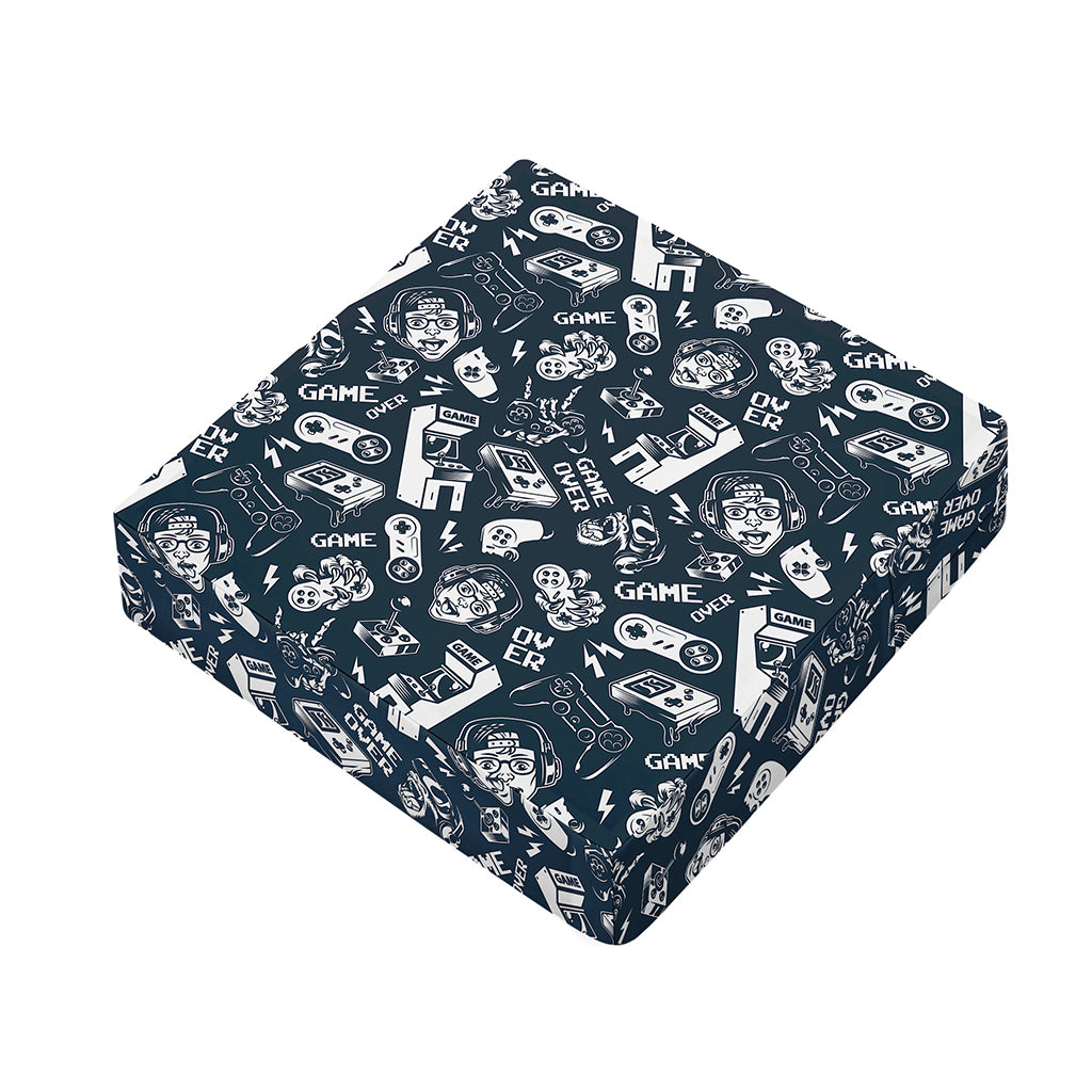 Video Game Devices Pattern Print Outdoor Seat Cushion Cover
