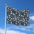 Video Game Devices Pattern Print Polyester Flag