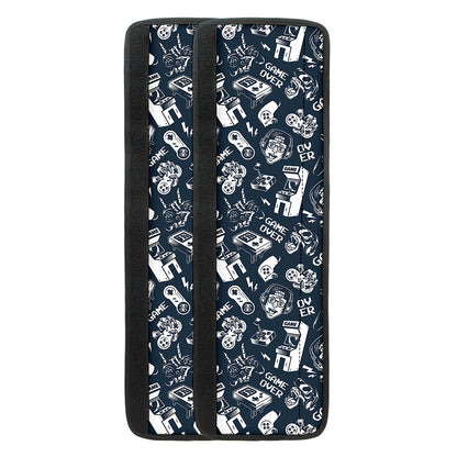 Video Game Devices Pattern Print Refrigerator Handle Covers