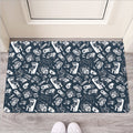 Video Game Devices Pattern Print Rubber Doormat