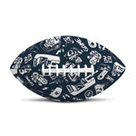 Video Game Devices Pattern Print Rugby Ball
