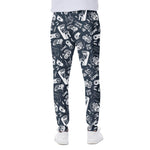 Video Game Devices Pattern Print Scuba Joggers