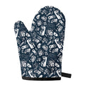Video Game Devices Pattern Print Single Oven Mitt
