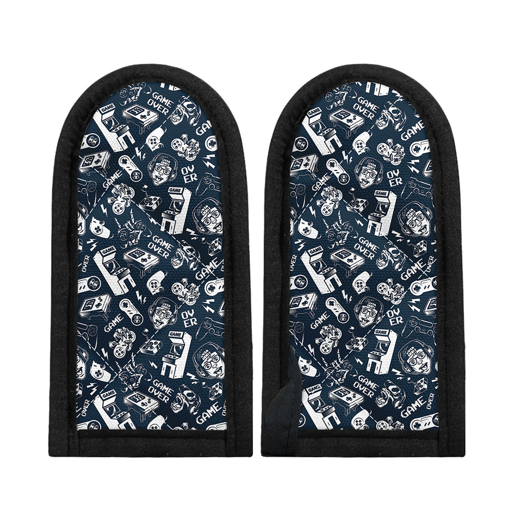 Video Game Devices Pattern Print Skillet Handle Cover