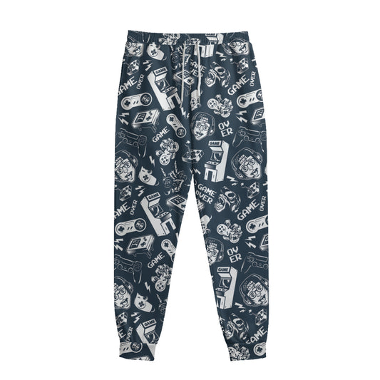 Video Game Devices Pattern Print Sweatpants