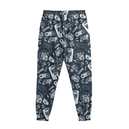 Video Game Devices Pattern Print Sweatpants