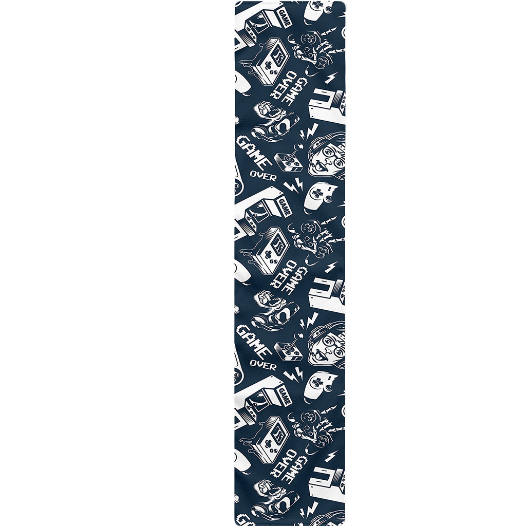 Video Game Devices Pattern Print Table Runner
