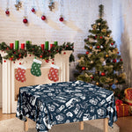 Video Game Devices Pattern Print Tablecloth