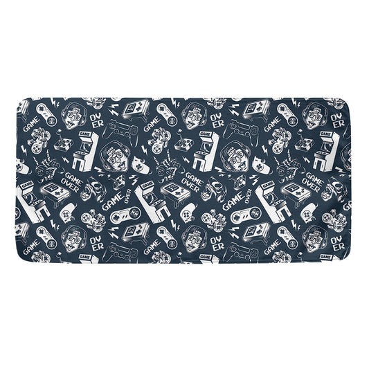 Video Game Devices Pattern Print Towel