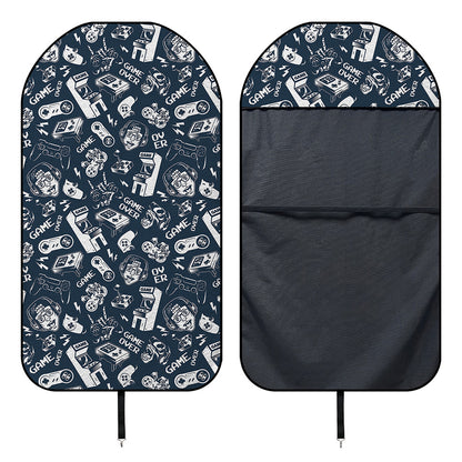 Video Game Devices Pattern Print Waterproof Car Seat Cover