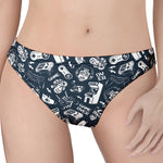 Video Game Devices Pattern Print Women's Thong