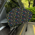 Video Game Gadgets Pattern Print Car Side Mirror Covers