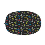 Video Game Gadgets Pattern Print Car Side Mirror Covers